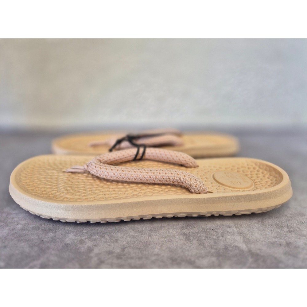 Allbirds Sugar Zeffer 2 Flip Flop Lux Beige Mens 11 Womens 13 AB000ANUT10